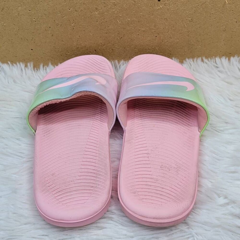 Nike Girls Kawa Tie Dye Slide Sandals- Size 13 - Picture 4 of 9